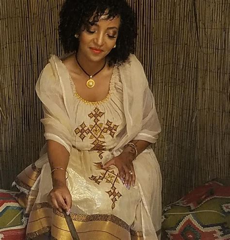 Ethiopian Wedding Dress Ethiopian Clothing Traditional Outfits
