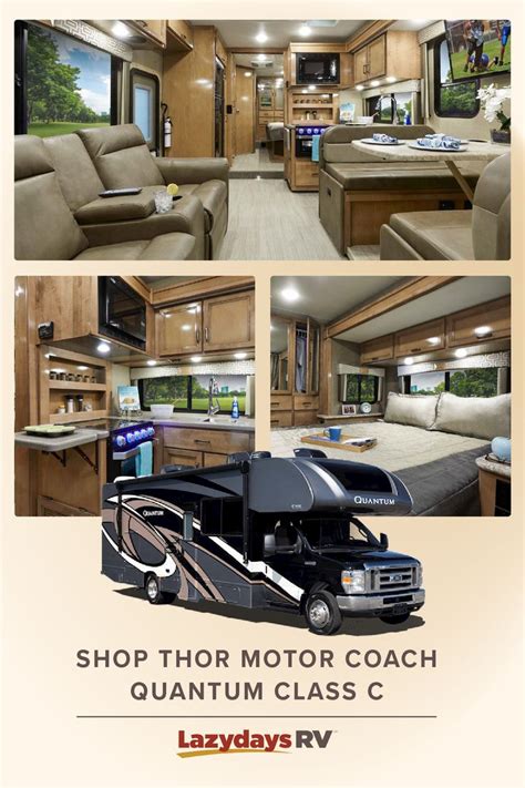Luxury And Comfort Await In The Thor Quantum Class C Motorhomes