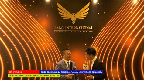 Alliance Steel M Sdn Bhd Licta 2019 International Super Enterprise
