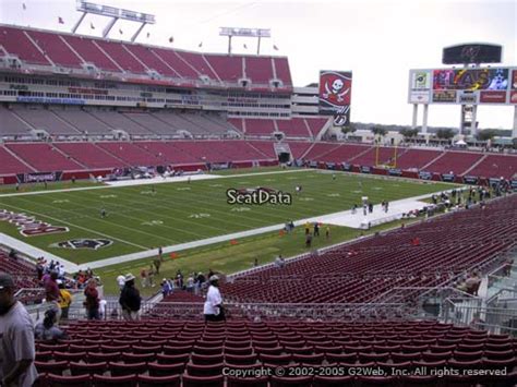 Seat View From Section 203 At Raymond James Stadium Tampa Bay Buccaneers