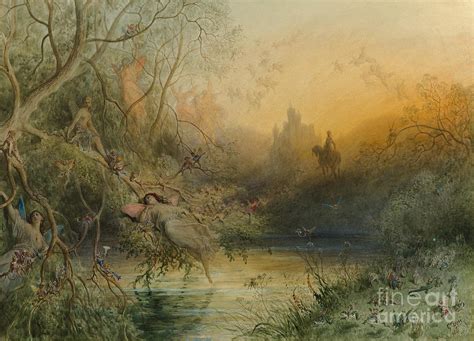 Fairy Land Akg6473799 Painting By Gustave Dore Fine Art America