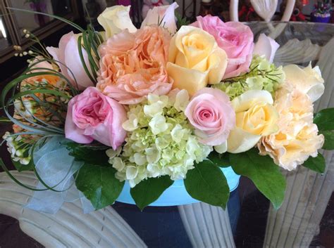 /tps_header hydrangeas are an absolute wedding flower staple. Compact rose and hydrangea arrangement | Hydrangea ...