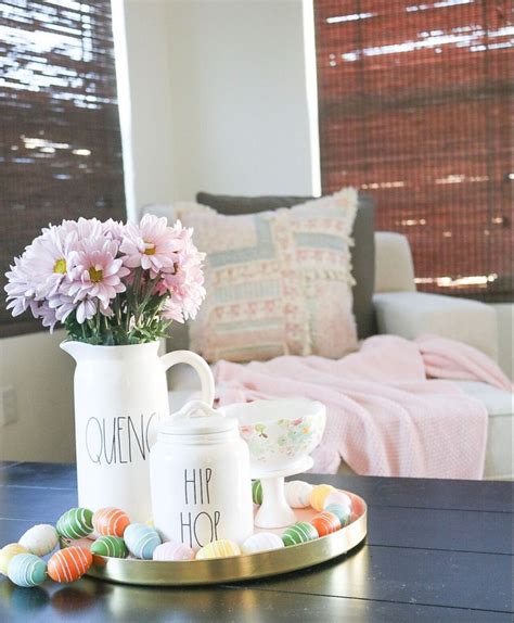 46 Lovely Easter Living Room Decor Ideas Pimphomee