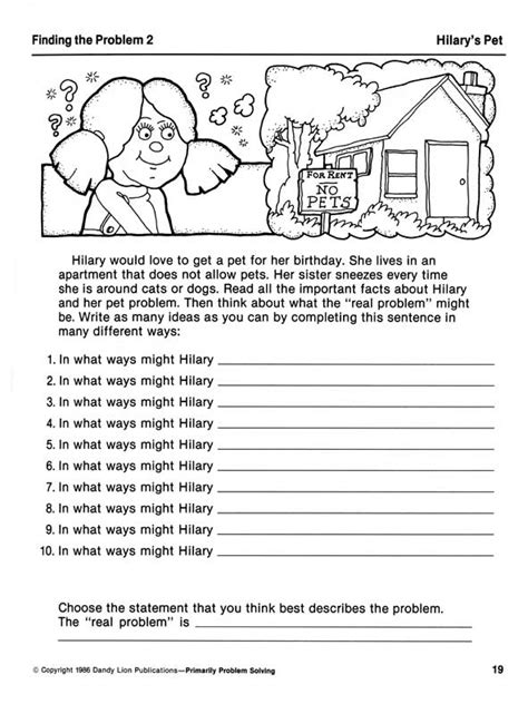 Sites with the highest quality free cognitive behavioral therapy worksheets for self help or for working with your clients are presented. 15 Best Images of Problem Solving Worksheets For Adults ...