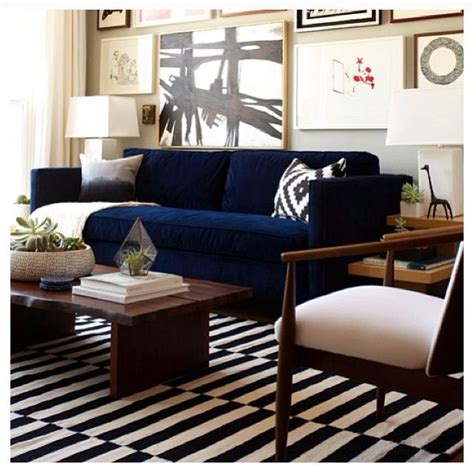 Best 25 Navy Couch Ideas On Pinterest Blue Sofas Blue Velvet Sofa And