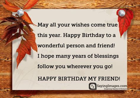 Birthday Quotes Wishes For Best Friend SayingImages