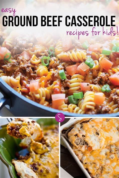 The recipe makes four servings, although my husband and i have no problem polishing off the whole thing ourselves. 22 Easy Ground Beef Casserole Recipes for Budget Friendly ...
