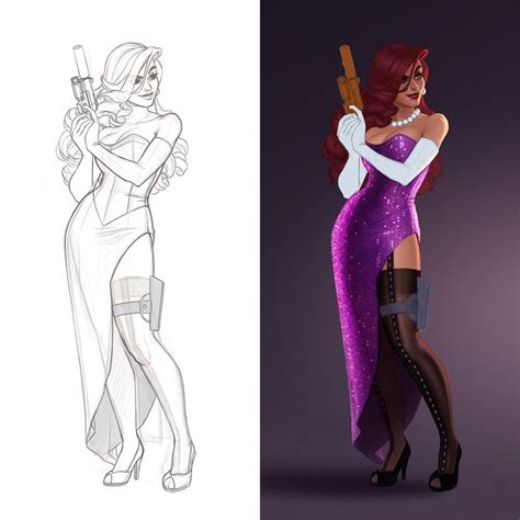 Miss Fortune Female Character Design Superhero Sketches