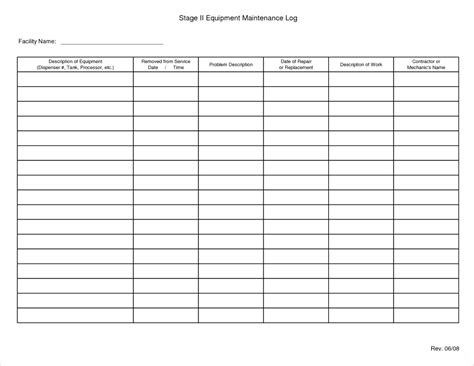 There is still so many things to do to make sure that your house. Equipment Maintenance Tracking Spreadsheet Spreadsheet ...