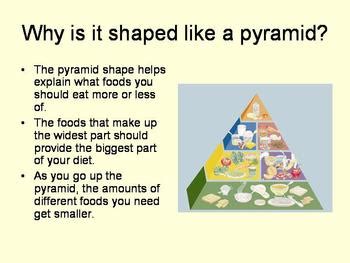Its general guidelines are meant to be an example of healthy eating. An Introduction to the Food Pyramid by Lessons for Little ...
