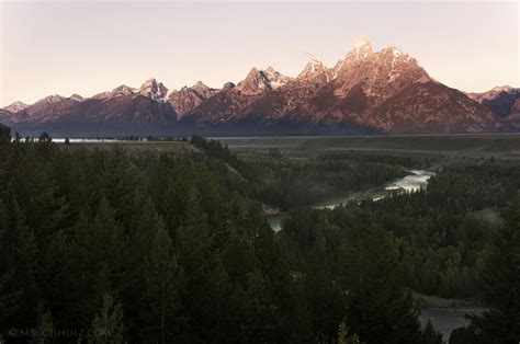 Sunrise Grand Teton National Park Wyoming Beautiful Photography