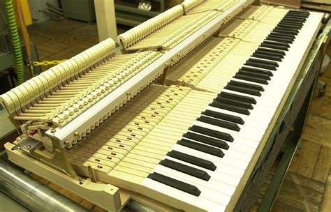 How A Piano Is Mademaking The Keyboard And Action Musical Instrument