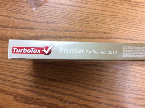 Intuit TurboTax 2010 Premier Federal State Investments Rental