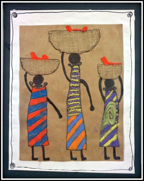 Plateau Art Studio African Line Art African Art Projects Africa Art