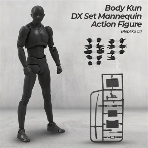 SHFiguart Body Kun DX Set Mannequin Action Figure Replika 1 1 Male