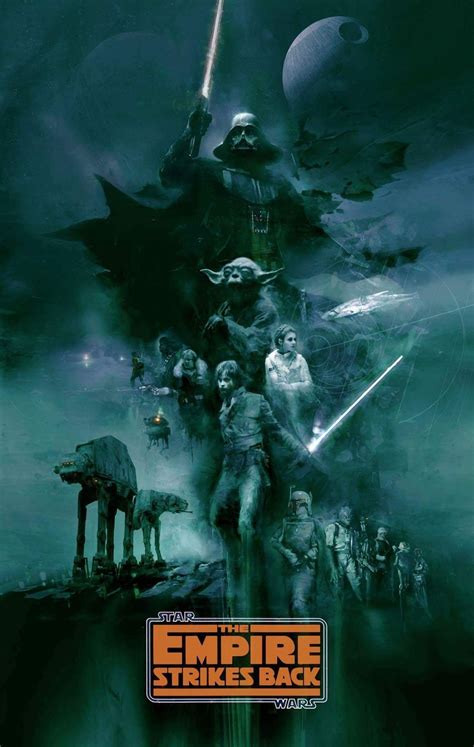 Star Wars The Empire Strikes Back Star Wars Poster Star Wars Art