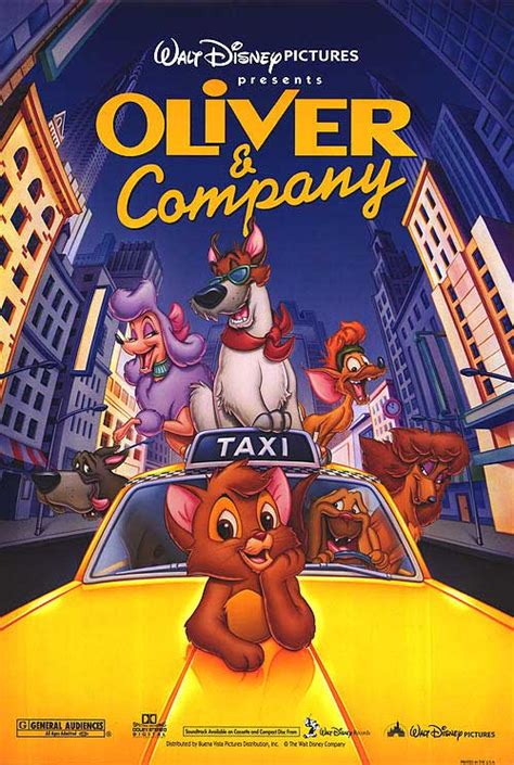 فيلم أوليفر وشركاه Oliver And Company 1988