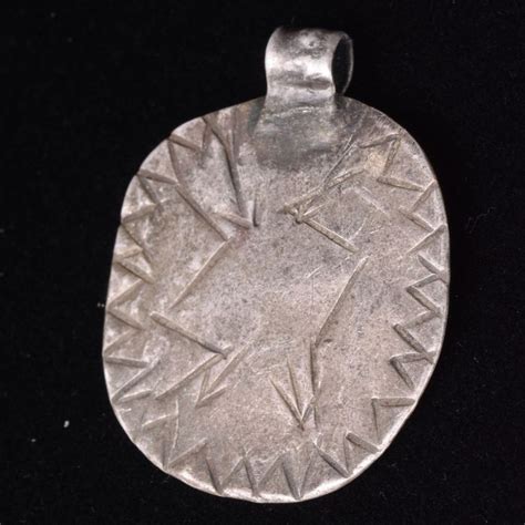 Ancient Roman Silver Sun Amulet Catawiki