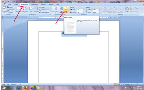 Panduan Sederhana Microsoft Office Cara Membuat Bingkai Pada