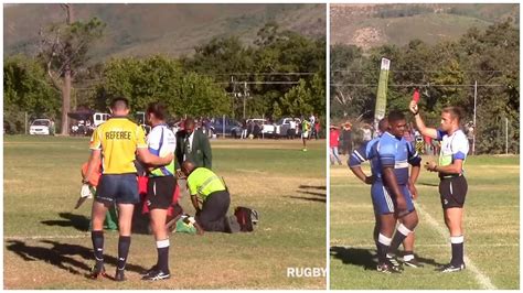 FOOTAGE: Genuinely horrific spear tackle caught on camera | Rugby Onslaught