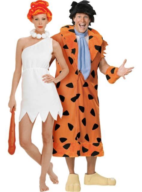 Wilma Flintstone And Fred Flintstone Couples Costumes Party City