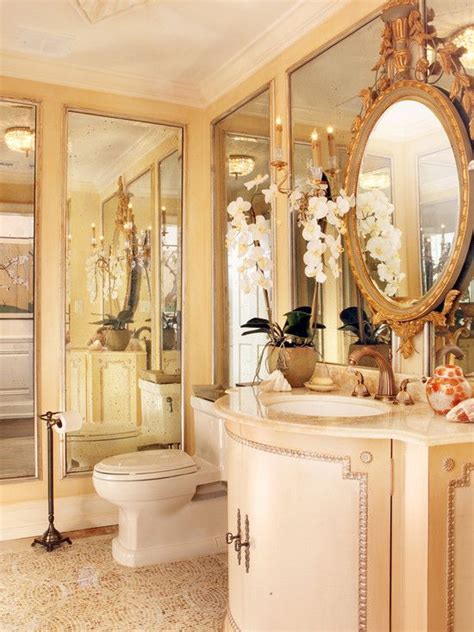 Pebble mirrors if creativity is one of the words that describe you best, you'll definitely want to have a look at this mirror. Franklin Lakes French Manor | Powder room, Hollywood ...