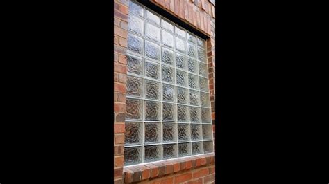 Glass Block Window Installation June 2020 Youtube