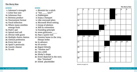 Hidden highlights printable winter puzzle. Easy Printable Crossword Puzzles / Free Large Print Crossword Puzzles For Seniors Dailycaring ...