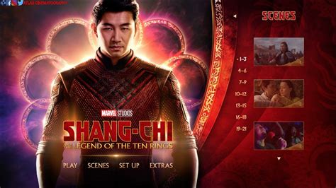shang chi and the legend of the ten rings 2021 blu ray™ disc main menu menu walkthrough