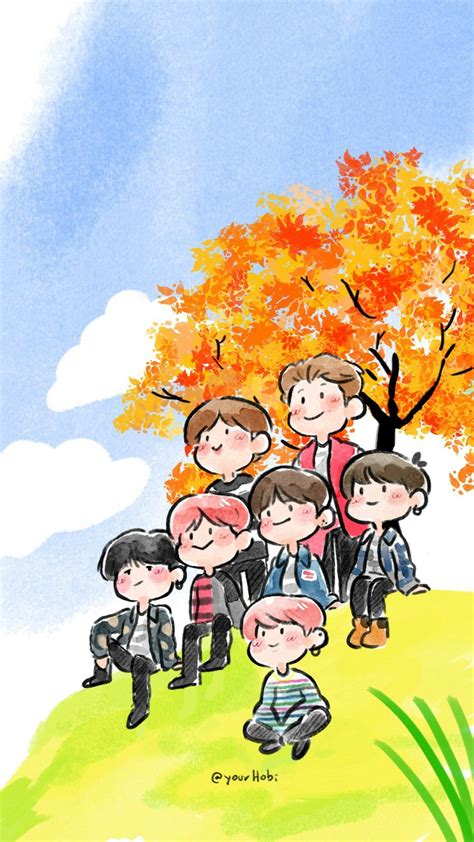 Fanart de bts que me encontré por ahí. 40+ hình nền chibi, anime, fan art về nhóm nhạc BTS Hàn ...