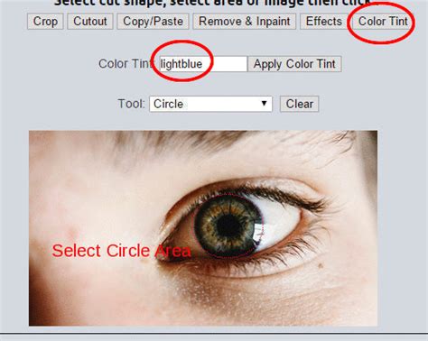 Correct color in photos automatically and online. LunaPic | Free Online Photo Editor | Change Eye Color