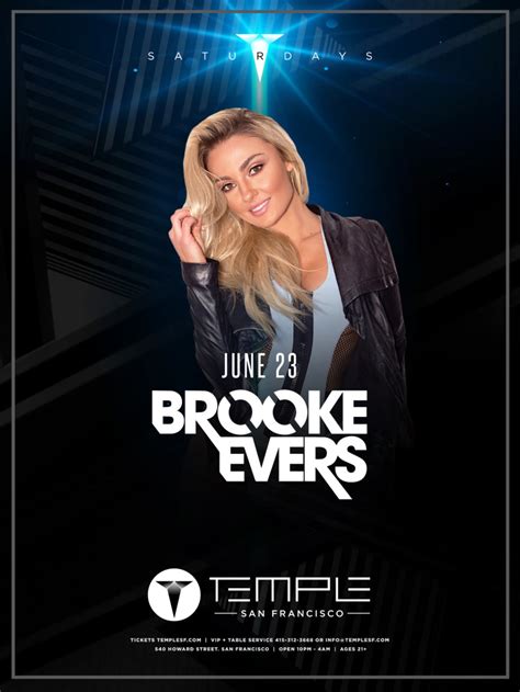 Brooke Evers Temple Nightclub