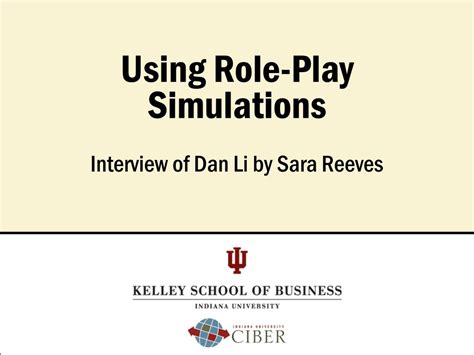 Ppt Using Role Play Simulations Powerpoint Presentation Free