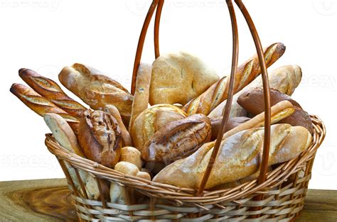 Bread Basket Baguette Tube Bakery 21217273 Png