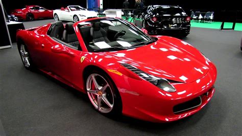 2013 ferrari 458 italia spider. 2013 Ferrari 458 Italia Spider - Exterior and Interior Walkaround - 2013 Salon de L'Auto de ...