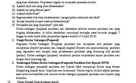 Proposal Kerja Kursus Sejarah Stpm Borang Kk Sej Print Lampiran Kerja