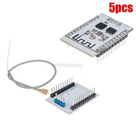 5pcs Esp8266 Serial Port Module Send Receive Io Lead Out Wifi Wireless