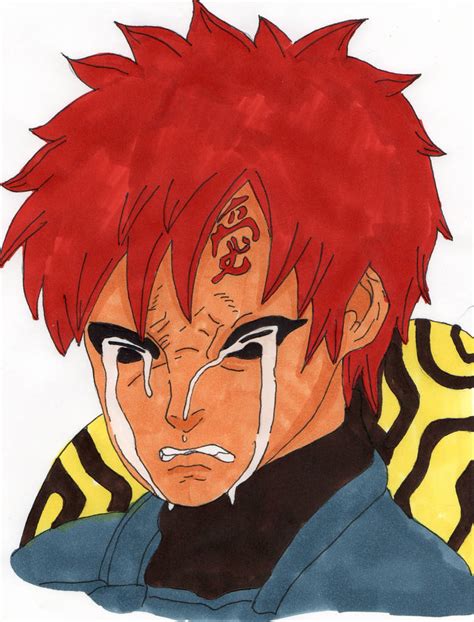 Gaara Is Crying By Itachi017 On Deviantart