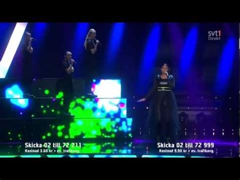 Lucia Pinera Must Be Love Melodifestivalen Youtube