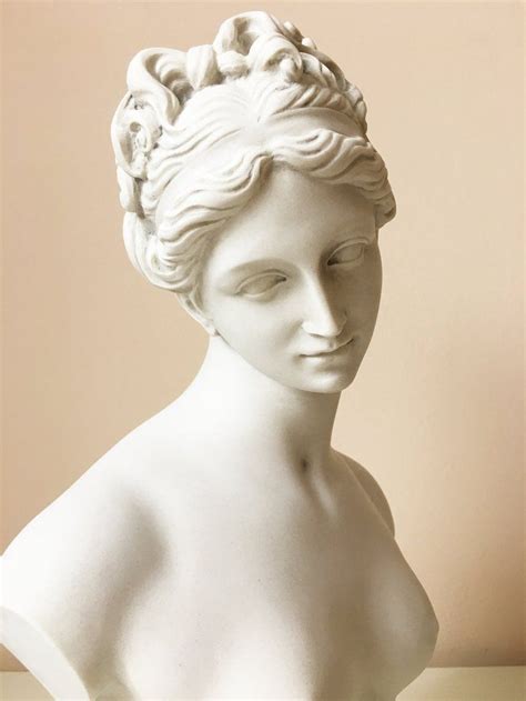 Venus Bust Sculpture Greek Statue Of Aphrodite With The Apple By Thorvaldsen Aphrodite