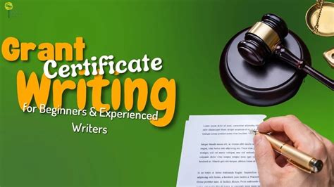 Certificate In Grant Writing Program For Beginners And Experienced