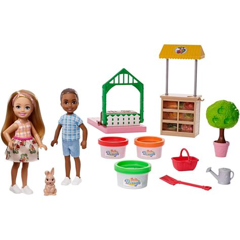 Barbie Sweet Orchard Farm Chelsea Doll And Friend Veggie Garden Playset