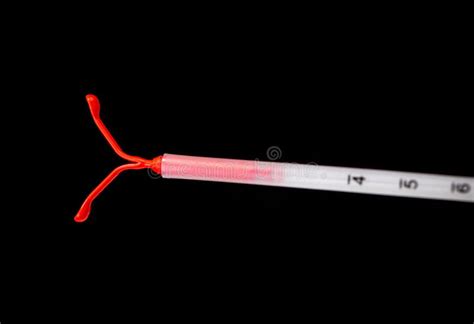 Birth Control Symbol Iud Contraception Sex Education With Responsability Stock Image Image