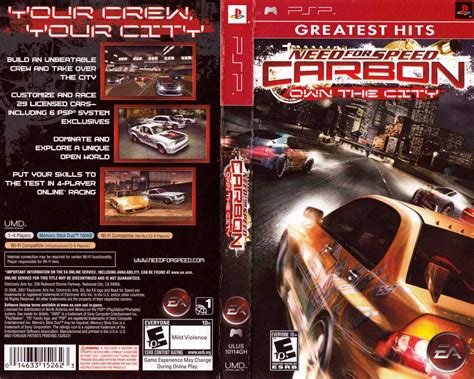 Need For Speed Carbon Own The City PSP VideoGameX