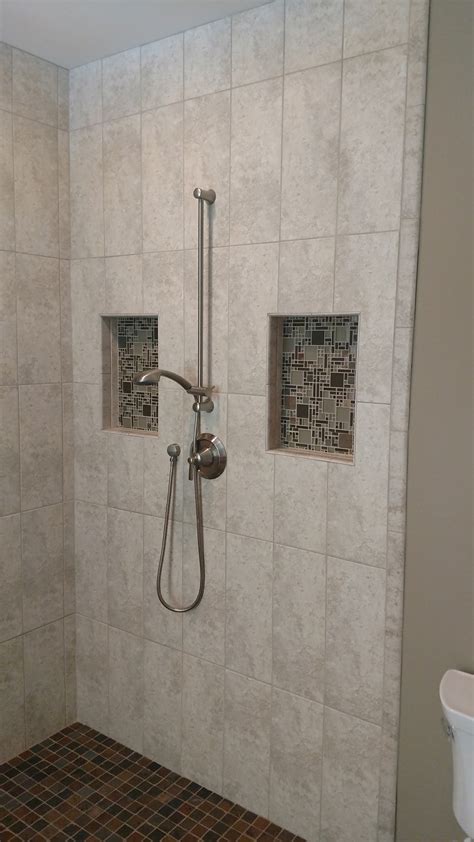 Maplewood Master Bathroom Remodel Roll In Shower