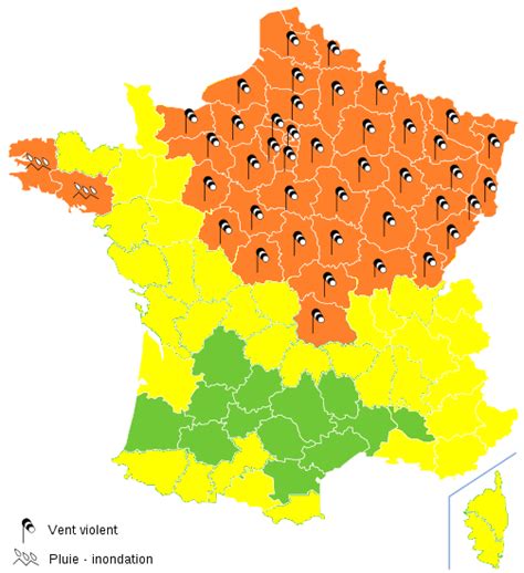 It is headquartered in paris but many domestic operations have been decentralised to toulouse. File:Carte vigilance meteo france 28 février 2010 10h28 ...