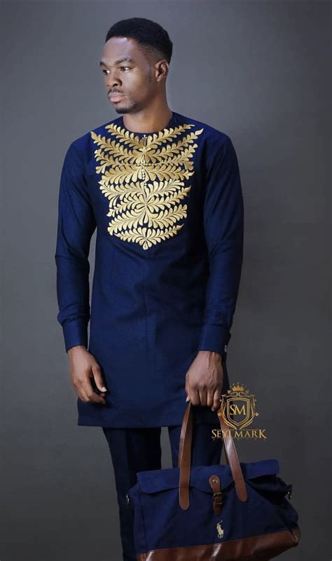 African Wear Styles For Men African Attire For Men African Shirts For
