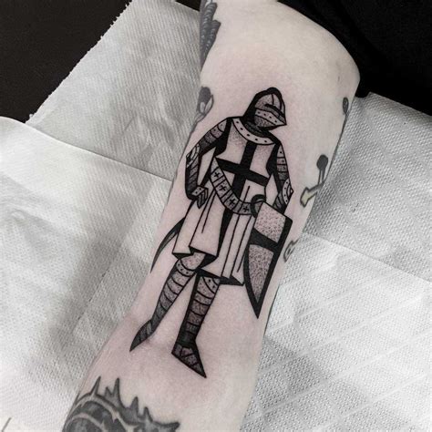 Templar Knight Tattoo By Miedoalvacio