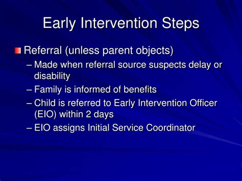 Ppt Early Intervention Powerpoint Presentation Free Download Id