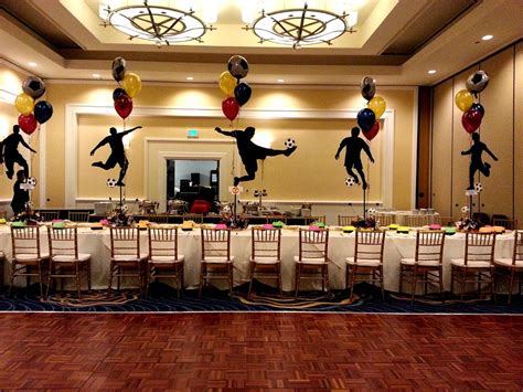 sports banquet centerpieces bar mitzvah centerpieces balloon centerpieces centerpiece ideas